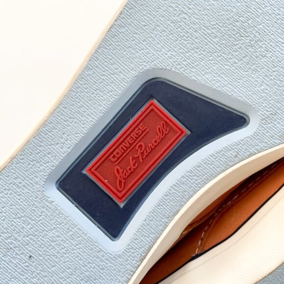 Converse x Jack Purcell Boat Shoes Brown Leather Men’s Size 9 - Picture 5 of 6